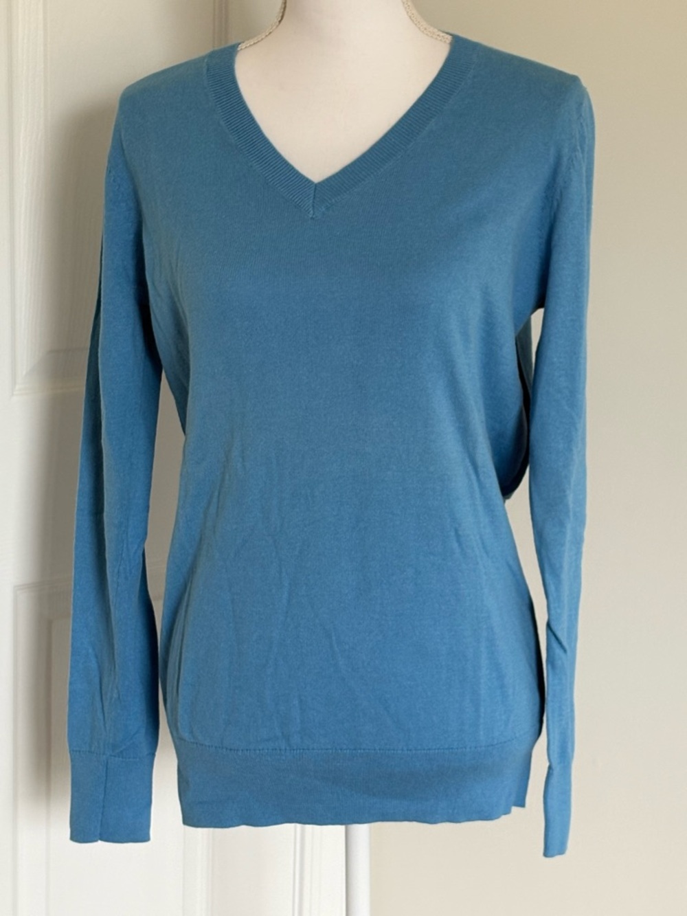 LOFT Sky Blue Knit Top